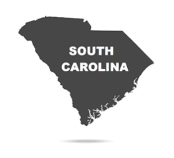 Map of South Carolina